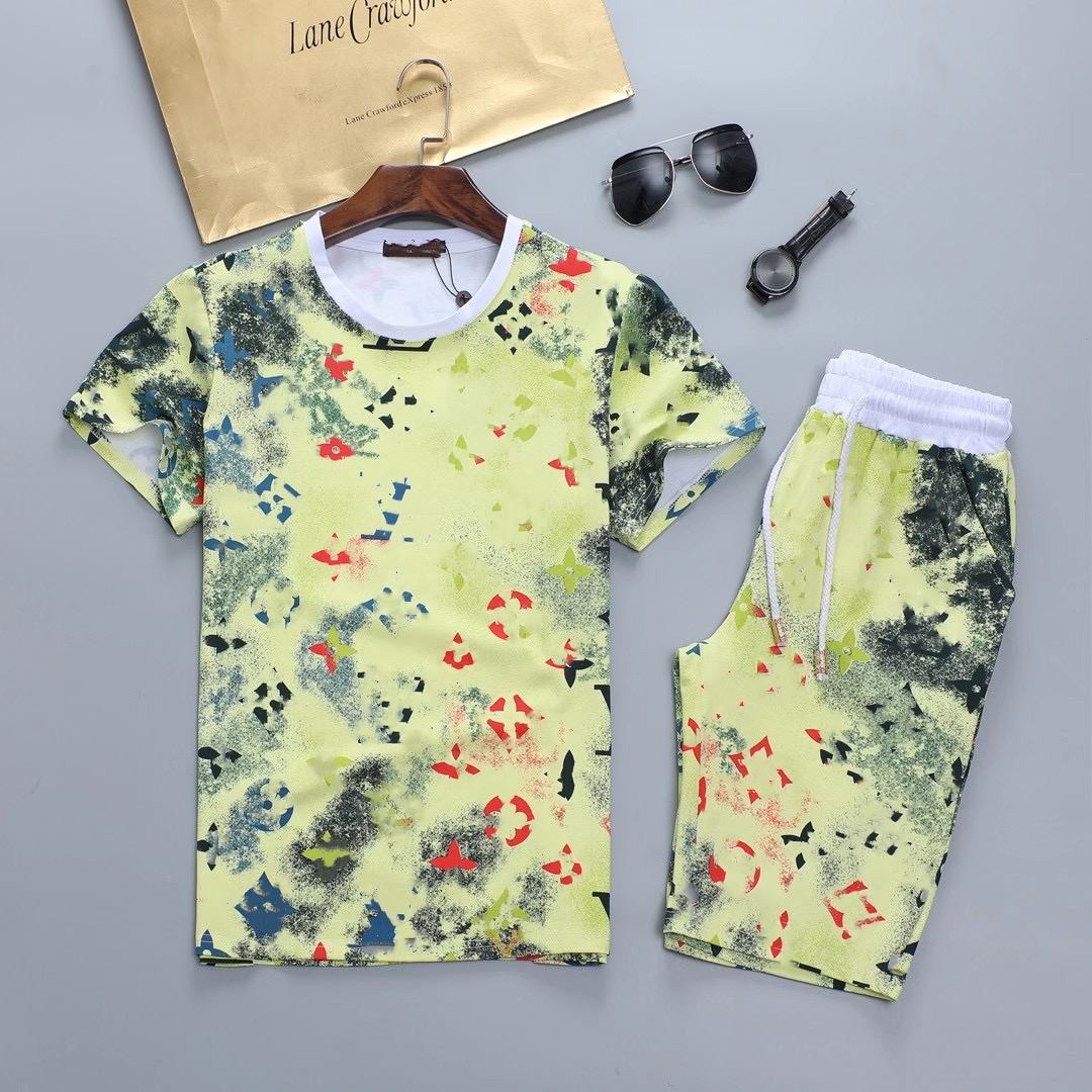 bgaa Luxurys Designers Men Tracksuit Summer Clothing Short Sleeved Sweat Suits 2 Pcs Sets T Shirt Jogger Suit Shorts Casual Male Sports Wear Runninig Clothing
bgaa Luxurys Designers Men Tracksuit Summer Clothing Short Sleeved Sweat Suits 2 Pcs Sets T Shirt Jogger Suit Shorts Casual Male Sports Wear Runninig Clothing