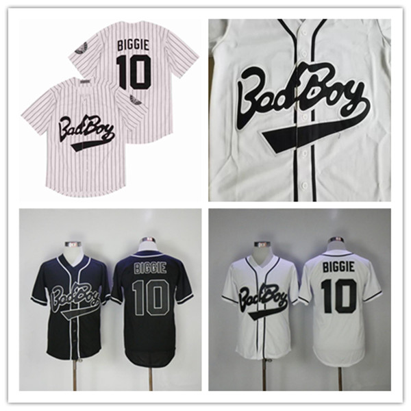 Man Notorious Movie Baseball Badboy Bad Boy 10 Biggie Smalls Jerseys Stitched Black White Film Shirts Size S-XXXL, As pic
Man Notorious Movie Baseball Badboy Bad Boy 10 Biggie Smalls Jerseys Stitched Black White Film Shirts Size S-XXXL, As pic