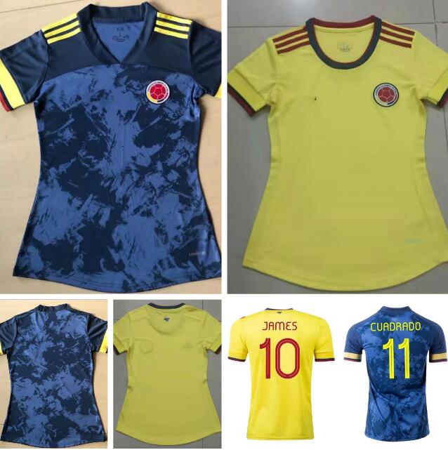 Woman 21 22 national team columbia Soccer Jerseys 2021 home away JAMES L.MURIEL FALCAO CUADRADO Football shirt Uniform, Blue 
Woman 21 22 national team columbia Soccer Jerseys 2021 home away JAMES L.MURIEL FALCAO CUADRADO Football shirt Uniform, Blue