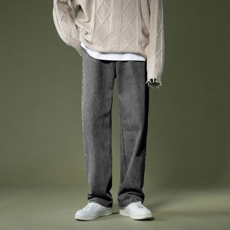 Men's Shorts Korean broad-legged men's fashionable retro-casual male brim pants streetwear wild autumn loosely hip-hop straight -2XL, Black
Men's Shorts Korean broad-legged men's fashionable retro-casual male brim pants streetwear wild autumn loosely hip-hop straight -2XL, Black