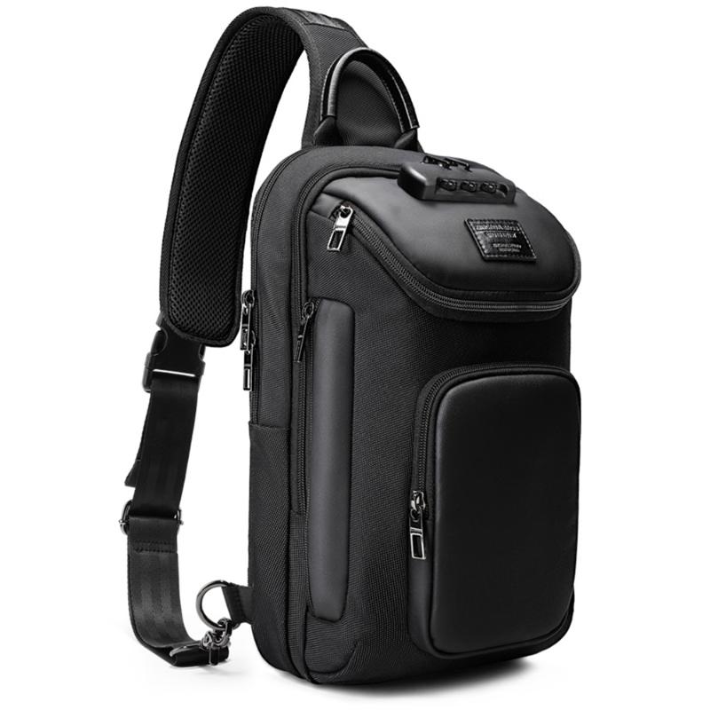 Backpack SUUTOOP Men's Oxford Waterproof Multifunction Crossbody Shoulder Bags Pack Messenger Chest Bag Man Sling Travel For Male, G5043 black
Backpack SUUTOOP Men's Oxford Waterproof Multifunction Crossbody Shoulder Bags Pack Messenger Chest Bag Man Sling Travel For Male, G5043 black