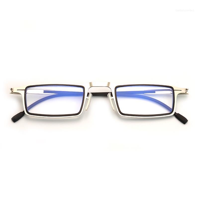 Sunglasses High Quality Thin Square Men Computer Reading Glasses With Case Women's Eyeglasses Frame Metal Anti Blue Light Eyewear
Sunglasses High Quality Thin Square Men Computer Reading Glasses With Case Women's Eyeglasses Frame Metal Anti Blue Light Eyewear