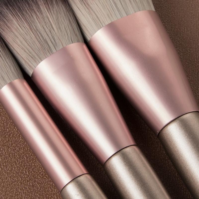 Makeup Brushes 9pcs Grape Set For Foundation Blush Eyeshadow Concealer Powder Eyebrow Lip Make Up Cosmetics Brush Tools