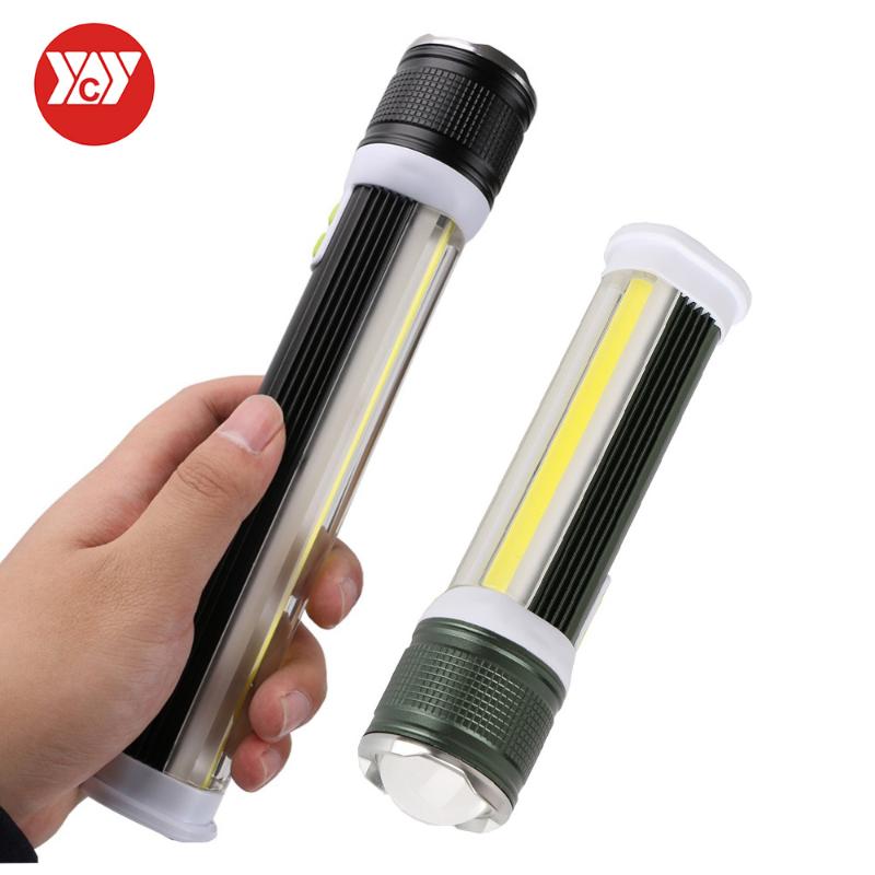 7Modes USB Rechargeable Power Bank T6 COB Charging And Discharging Light Tactical Flashlights Torches 
7Modes USB Rechargeable Power Bank T6 COB Charging And Discharging Light Tactical Flashlights Torches