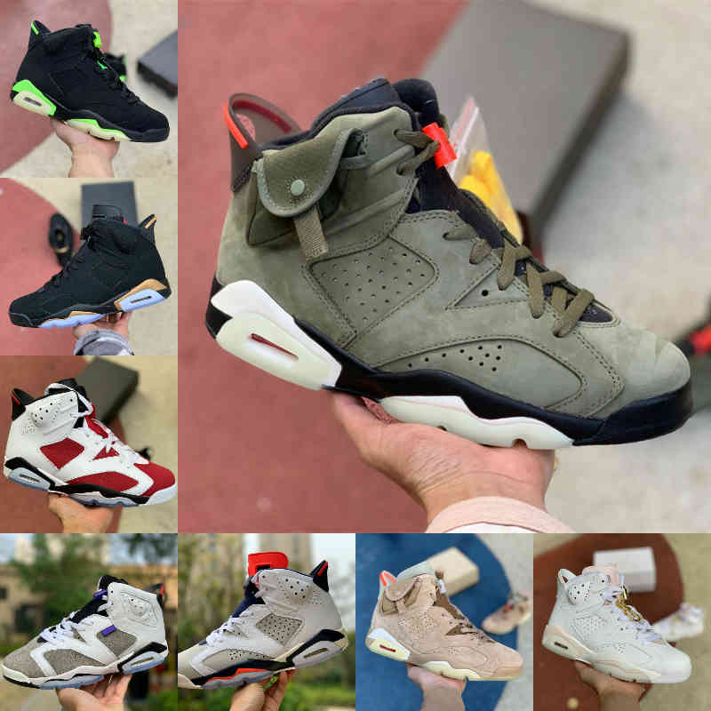 High Quality Electric Green TS 6 6s Mens Basketball Shoes Flint Washed Denim Carmine Dmp 6 Black Infrared Unc British Khaki Tinker Oregon Ducks Brand Trainer Sneakers
High Quality Electric Green TS 6 6s Mens Basketball Shoes Flint Washed Denim Carmine Dmp 6 Black Infrared Unc British Khaki Tinker Oregon Ducks Brand Trainer Sneakers