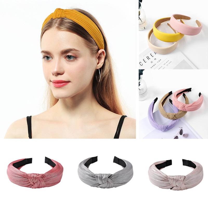 Hair Accessories Korean Fashion Solid Color Headband Women's Girl Simple Wide-brimmed Head Hoop Headwear Hairbands Wholesale
Hair Accessories Korean Fashion Solid Color Headband Women's Girl Simple Wide-brimmed Head Hoop Headwear Hairbands Wholesale