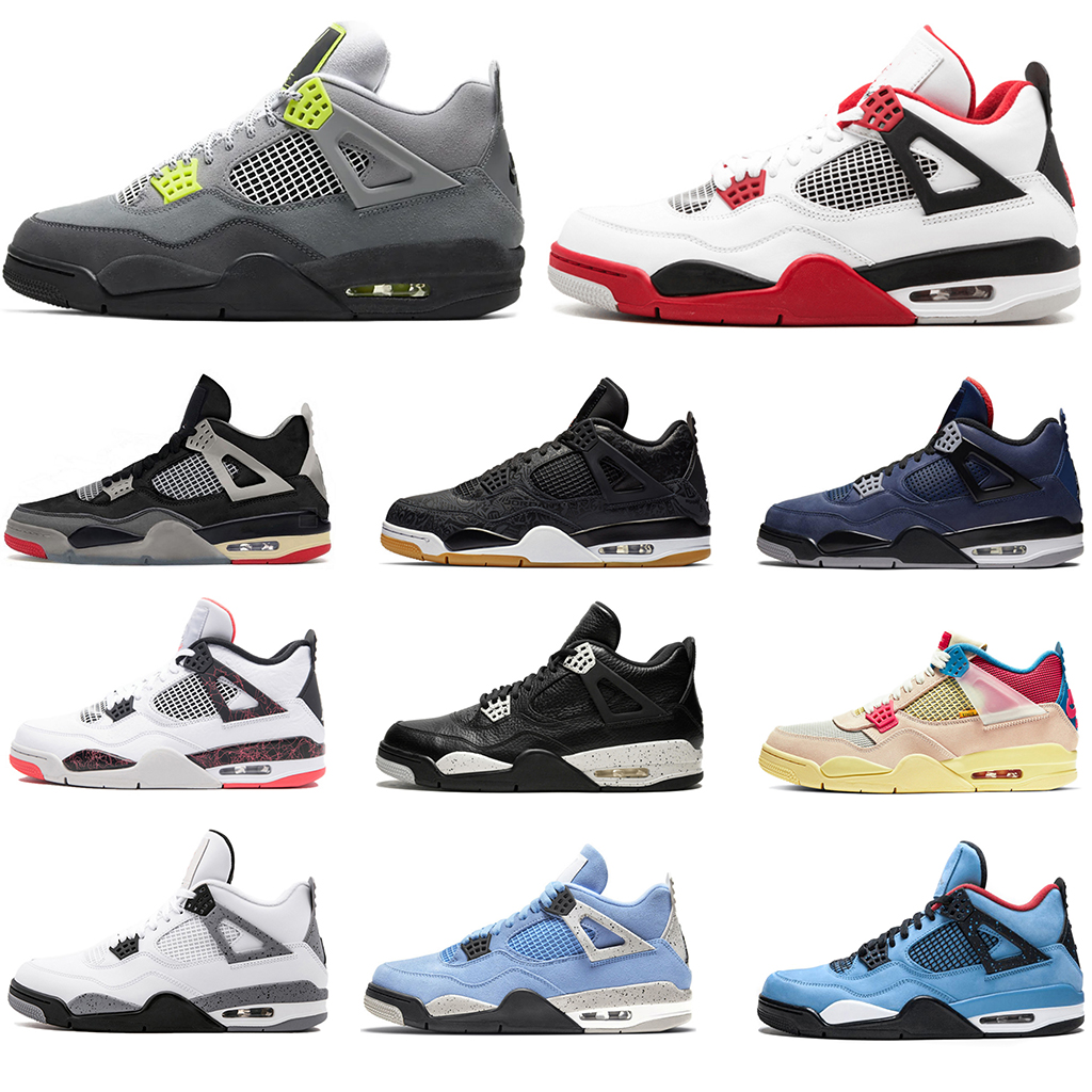 Top Quality Jumpman 4 4S Hombres Mujeres Shoes de baloncesto Universidad Blue Sail Kaws Metálico Púrpura Cemento Alternativo Motorsport Brat Breds Sport Sneaker, 49
Top Quality Jumpman 4 4S Hombres Mujeres Shoes de baloncesto Universidad Blue Sail Kaws Metálico Púrpura Cemento Alternativo Motorsport Brat Breds Sport Sneaker, 49