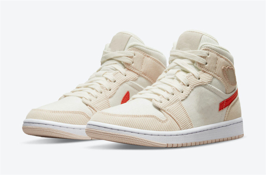 Mens 1 I 1 Mid GS Corduroy Basketball Shoes Top Quality Womens Jumpman 1s Light Pink Designer Sports Sneakers Ship With Box Size US5.5-12
Mens 1 I 1 Mid GS Corduroy Basketball Shoes Top Quality Womens Jumpman 1s Light Pink Designer Sports Sneakers Ship With Box Size US5.5-12