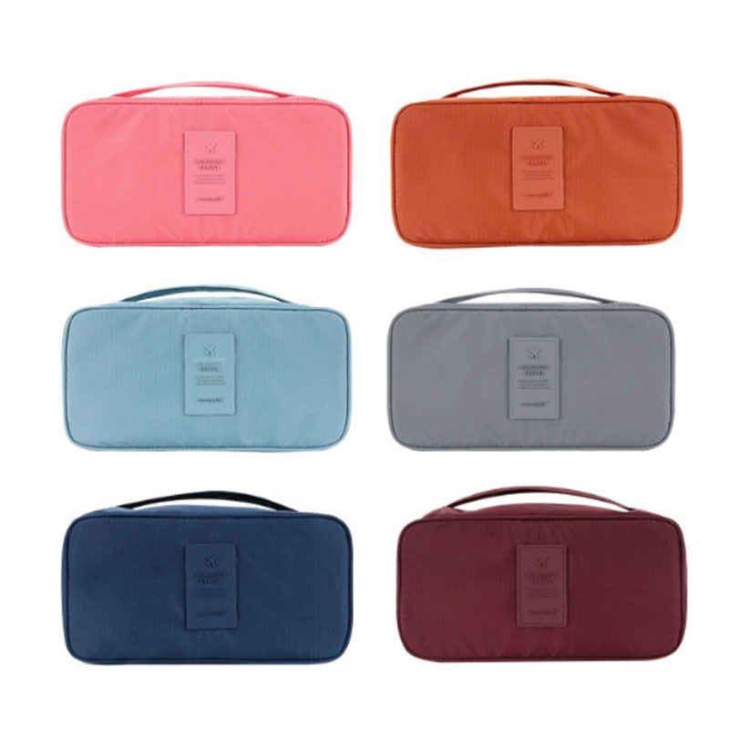 Moistureproof Nylon Save Space Waterproof Family Organizador Travel Accessories Storage Bags Socks Storage Underwear Bra Bag