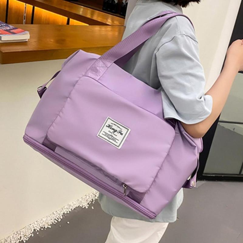 Duffel Bags Fashion Large Capacity Foldable Travel Bag Waterproof Polyester Scratch-proof Tote Gym Widely Use For Daily Life, Black
Duffel Bags Fashion Large Capacity Foldable Travel Bag Waterproof Polyester Scratch-proof Tote Gym Widely Use For Daily Life, Black