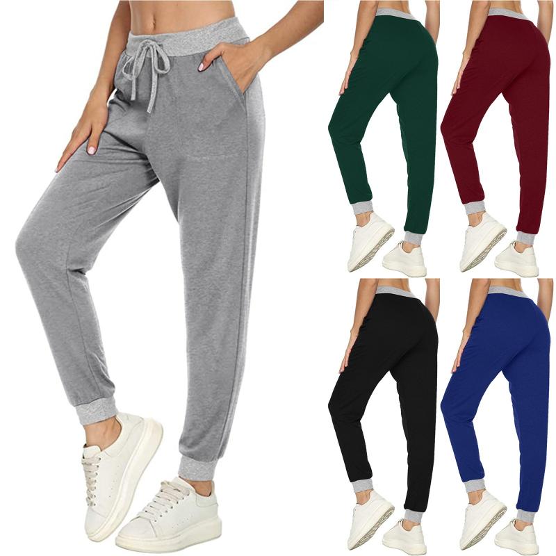 Women' Leggings Casual Jogging Pants With Drawstring Pockets Legging Push Up Femme Soft Fitness Women Sport Leggins Mujer, Bk
Women' Leggings Casual Jogging Pants With Drawstring Pockets Legging Push Up Femme Soft Fitness Women Sport Leggins Mujer, Bk