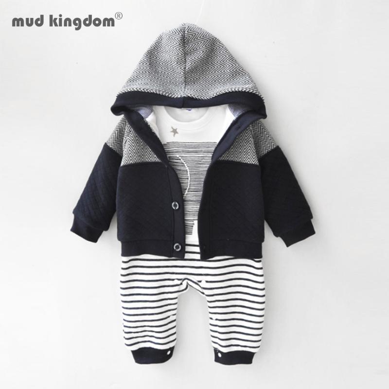 Clothing Sets Mudkingdom Baby Boy Outfit Elephant Romper Cardigan And Thick Stripe Hooded Coat Suit For Boys Set Infant Clothes Autumn Winte, White
Clothing Sets Mudkingdom Baby Boy Outfit Elephant Romper Cardigan And Thick Stripe Hooded Coat Suit For Boys Set Infant Clothes Autumn Winte, White