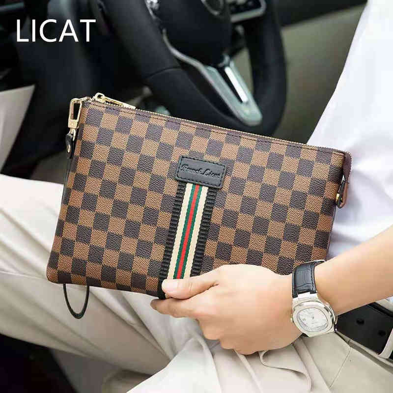 Bags Handbags Fashion Men's Plaid Large Capacity Envelope Business Leisure
Bags Handbags Fashion Men's Plaid Large Capacity Envelope Business Leisure