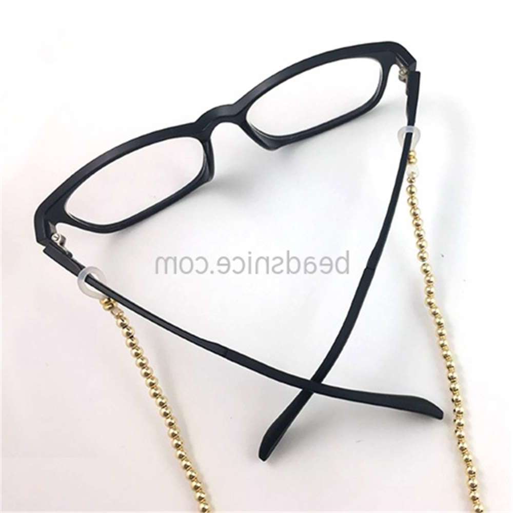 Highend accessories Gold Filled Eyeglass Reading Glass mmmm Bead Sunglass Chain, Black
Highend accessories Gold Filled Eyeglass Reading Glass mmmm Bead Sunglass Chain, Black