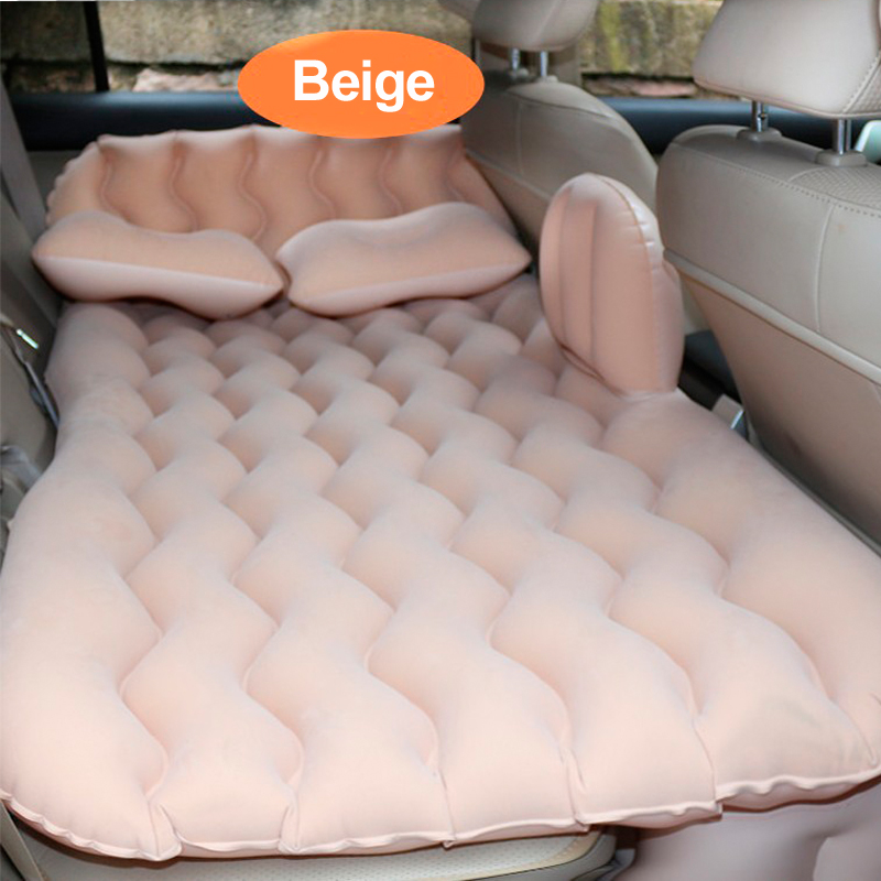 Universal Car Rear Seat Travel Mattress Bed Cover Pat For Vehicle Sofa Outdoor Camping Cushion