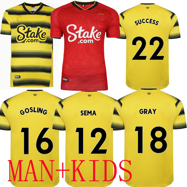 21 22 WATFORD soccer jerseys home away kids SEMA 12 GOSLING 16 SUCCESS 22 DEENEY 9 POLLOCK BAAH SIBO STUPAREVIC 2021 JERSEY FOOTBALL SHIRTS, Third player
21 22 WATFORD soccer jerseys home away kids SEMA 12 GOSLING 16 SUCCESS 22 DEENEY 9 POLLOCK BAAH SIBO STUPAREVIC 2021 JERSEY FOOTBALL SHIRTS, Third player