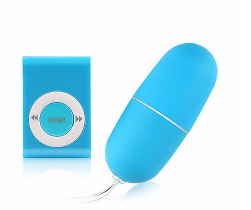 Waterproof Portable Wireless MP3 Vibrators Remote Control Women Vibrating Egg Body Massager Sex Toys Adult Products