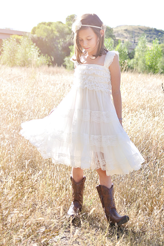 Family Clothing Lvory Lace Baby Doll Dress/rustic Flower Girl/-vintage Wedding-shabby Chic Girl Dress Christening Easter Halloween Birthday