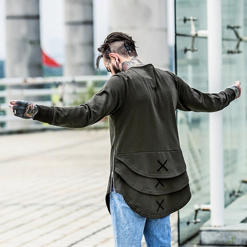 Men's Hoodies & Sweatshirts Men Winter Streetwear Curved Hem Side Zipper Plain Mens Man Clothes Cross Print Hip Hop Sweatshirt Tops, Black
Men's Hoodies & Sweatshirts Men Winter Streetwear Curved Hem Side Zipper Plain Mens Man Clothes Cross Print Hip Hop Sweatshirt Tops, Black
