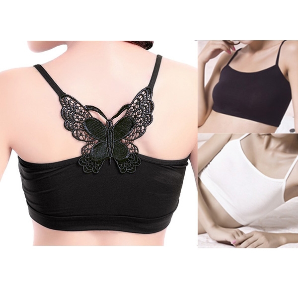 Wholesale-Women Backless Bowknot Sport Cropped Top Strap Tank Tops Modal Cotton Vest, Black
Wholesale-Women Backless Bowknot Sport Cropped Top Strap Tank Tops Modal Cotton Vest, Black