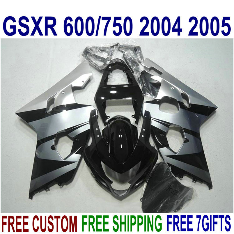 Hot sale Fairing kit for SUZUKI GSXR600 GSXR750 2004 2005 aftermarket set K4 GSX-R600/750 04 05 silver black fairings U42J, Same as the picture shows
Hot sale Fairing kit for SUZUKI GSXR600 GSXR750 2004 2005 aftermarket set K4 GSX-R600/750 04 05 silver black fairings U42J, Same as the picture shows