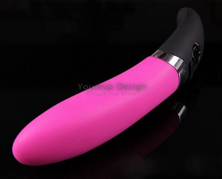 Rechargeable Vibrators Silica gel Massage rod Female masturbation device with 5 Vibration models Adult sex products JJD0008