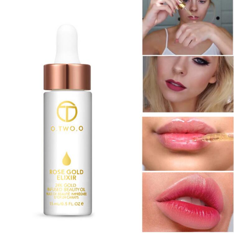 O.TWO.O 24K Rose Gold Infused Beauty Oil Elixir Skin Make Up Essential Oil Before Primer Foundation Moisturizing Face Oil, Transparent
O.TWO.O 24K Rose Gold Infused Beauty Oil Elixir Skin Make Up Essential Oil Before Primer Foundation Moisturizing Face Oil, Transparent