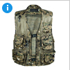 Fall-M-3XLWaterpoor Outdoor Men Casual Camouflage Vests Jungle Bionic Mesh Breathable Vest for Hunting ShootingSleevless Jackets