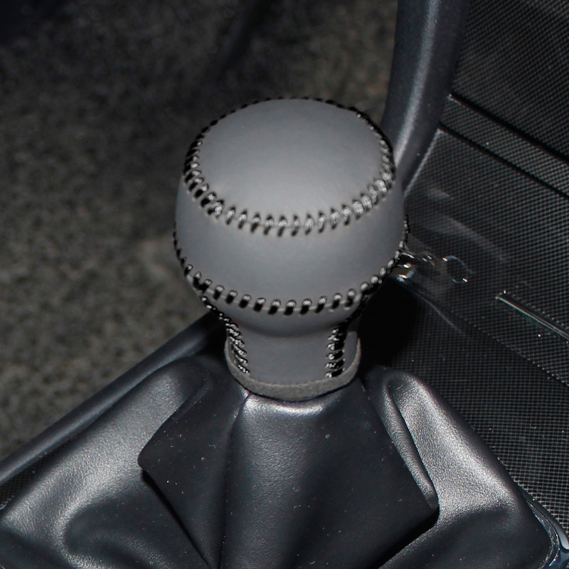 Mitsubishi Lancer-ex manual gear cover Hand sewing DIY Auto interior decoration car styling genuine leather gearshift covers
