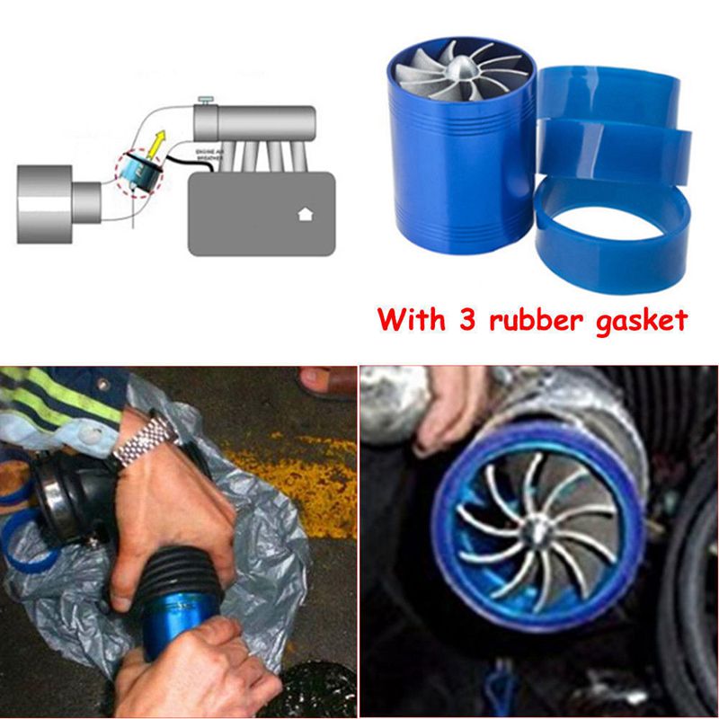 RASTP - Car Modification Turbine Gas Fuel Saver Fan Turbo Supercharger Turbine Fit for Air Intake Hose Diameter 65-74mm RS-TUR007
RASTP - Car Modification Turbine Gas Fuel Saver Fan Turbo Supercharger Turbine Fit for Air Intake Hose Diameter 65-74mm RS-TUR007