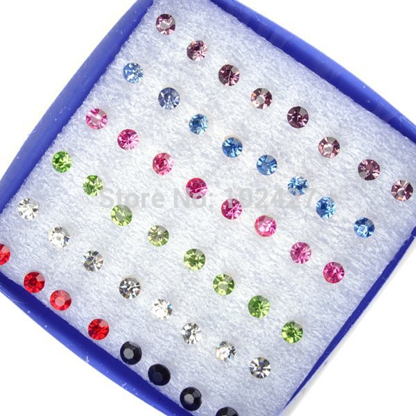 2015 New 20 Pairs Lot Charming Pretty Crystal Rhinestone Round Earrings Ear Studs Allergy Free Pin
2015 New 20 Pairs Lot Charming Pretty Crystal Rhinestone Round Earrings Ear Studs Allergy Free Pin