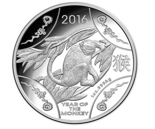5 pcs/lot New design 2016 Lunar Series Animal Year of the Monkey Chinese zodiac silver plated Elizabeth souvenir coin No magentic
5 pcs/lot New design 2016 Lunar Series Animal Year of the Monkey Chinese zodiac silver plated Elizabeth souvenir coin No magentic