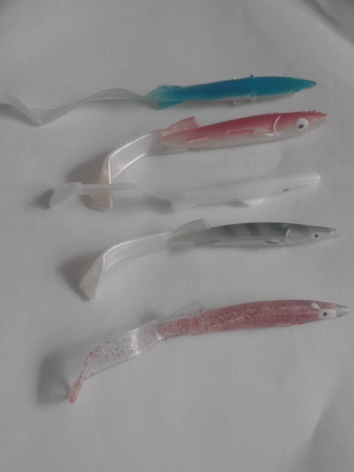 fishing soft eel lure l long tail fish lure