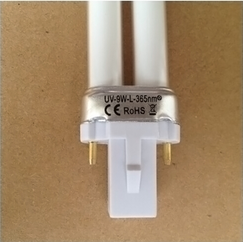 UV 9W L 365nm Electrical Inductance Lamp Nail Gel Lamp Nail Buble Light To Nail Dryer