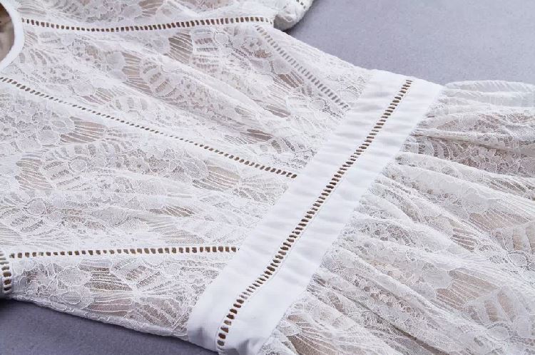 2015 Summer Fashion Kate Princess same paragraph temperament was thin waist dress sleeves lace dress wedding dress