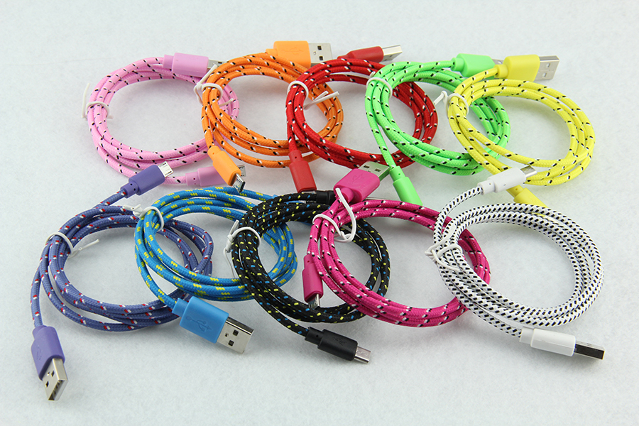 Fabric Braided Charging Cable for Mobile Phone Round Coloful Nylon Data Sync USB Charger Cord 3m 10ft 2m 6ft 1m 3ft Cable for Mobile Phone, Please remark
Fabric Braided Charging Cable for Mobile Phone Round Coloful Nylon Data Sync USB Charger Cord 3m 10ft 2m 6ft 1m 3ft Cable for Mobile Phone, Please remark
