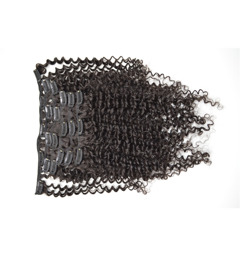 12-26Inches 120g 7Pieces Set Full Head Clip in/on Indian human Hair Extensions 100% human hair weaves kinky curly Wavy top quality G-EASY
12-26Inches 120g 7Pieces Set Full Head Clip in/on Indian human Hair Extensions 100% human hair weaves kinky curly Wavy top quality G-EASY