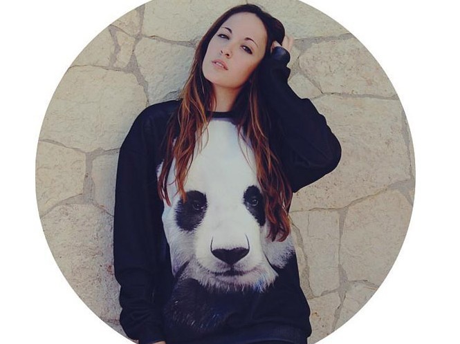 FG 1509 Raisevern 2015 Women/Men the panda Pullovers Funny 3d sweatshirts animal galaxy sweats Hoodies top