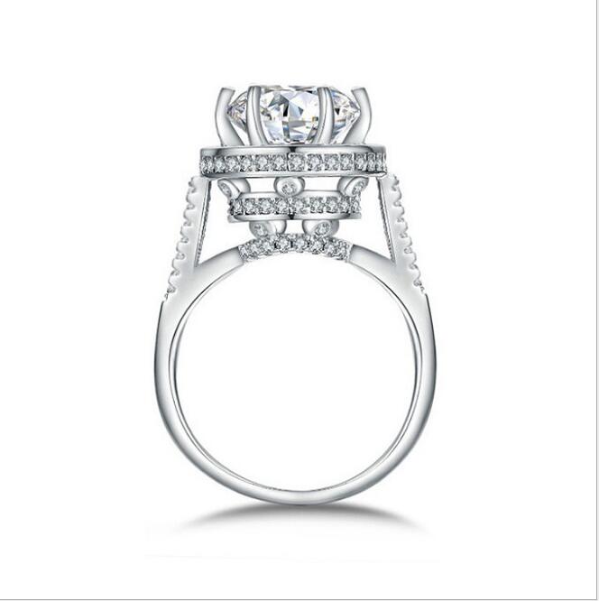 Women'Fashion Silver Princess Crown Austrian Crystal Crown Ring Lady Wedding Ring Jewelry Gifts
Women'Fashion Silver Princess Crown Austrian Crystal Crown Ring Lady Wedding Ring Jewelry Gifts