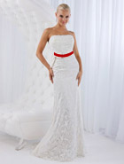 2020 Mermaid Evening Dresses With Detachable Train High Neck Lace 3D Floral Appliqued Long Sleeve Prom Dress With Lining Red Carpet Gowns
