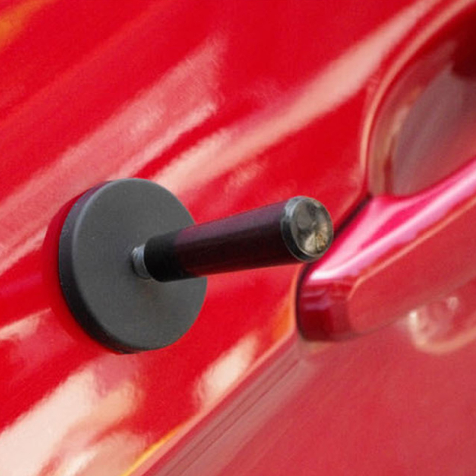 Durable Black Vehicle Car Wrap Strong Gripper Magnetic Sign Holders Perfect Fit for Vehicle Wraps Graphic Design MO-A1