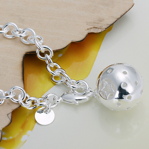 Hot sale best gift 925 silver Lob Bracelet DFMCH043, brand new fashion 925 sterling silver plated Chain link bracelets