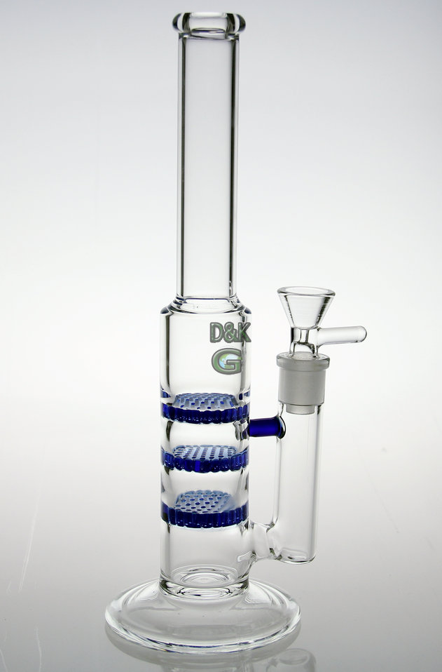 New glass bong three Disk Honeycomb blue green color 9" size glass water pip glass bubbler
New glass bong three Disk Honeycomb blue green color 9" size glass water pip glass bubbler