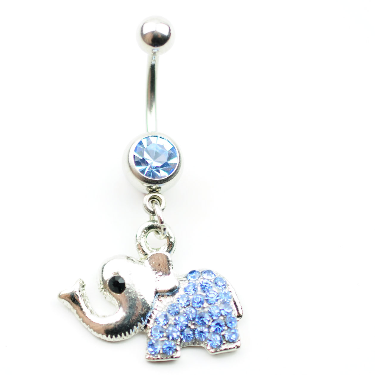 YYJFF D0158 ( 3 colors ) elephant style jewelry body piercing belly navel ring