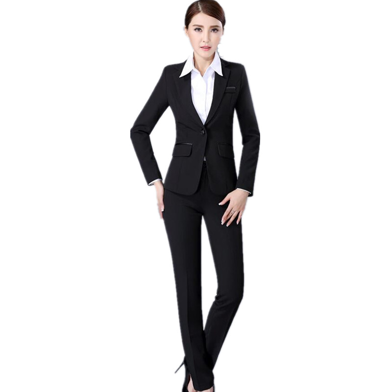 Ms two-piece suits formal occasions business working women suit a grain of buckle neutral suit coat lapels + pants, Ivory
Ms two-piece suits formal occasions business working women suit a grain of buckle neutral suit coat lapels + pants, Ivory