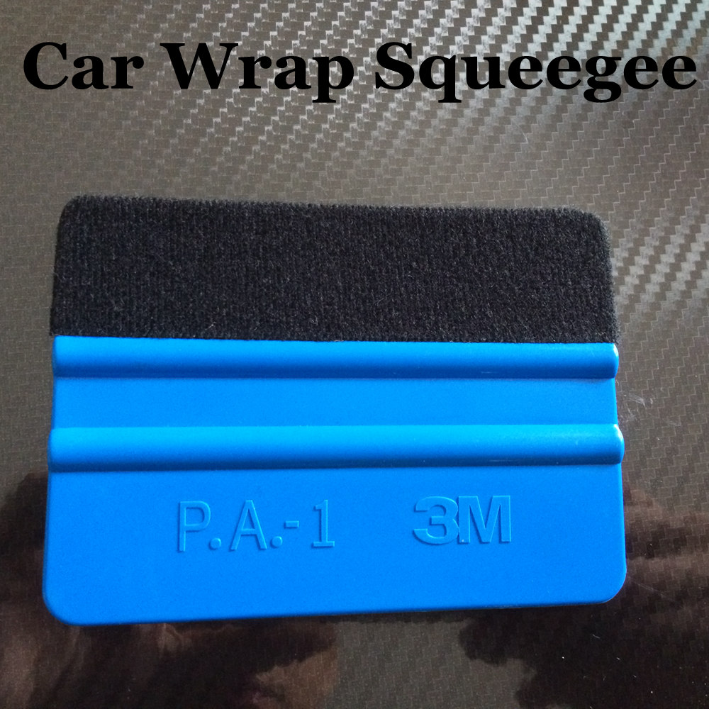 Pro 3M Squeegee Felt Squeegee Vehicle Window Vinyl Film Car Wrap Applicator Tool Scraper 100pcs/Lots DHL Free Shiping