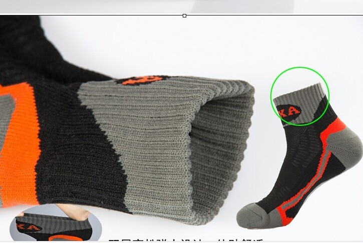 Wholesale-2015 Winter Outdoor Brand Socks Coolmax Breathable Accelerate Dry Mens Hiking Camping Mountaineering Ski Thermal Socks EU 40-44