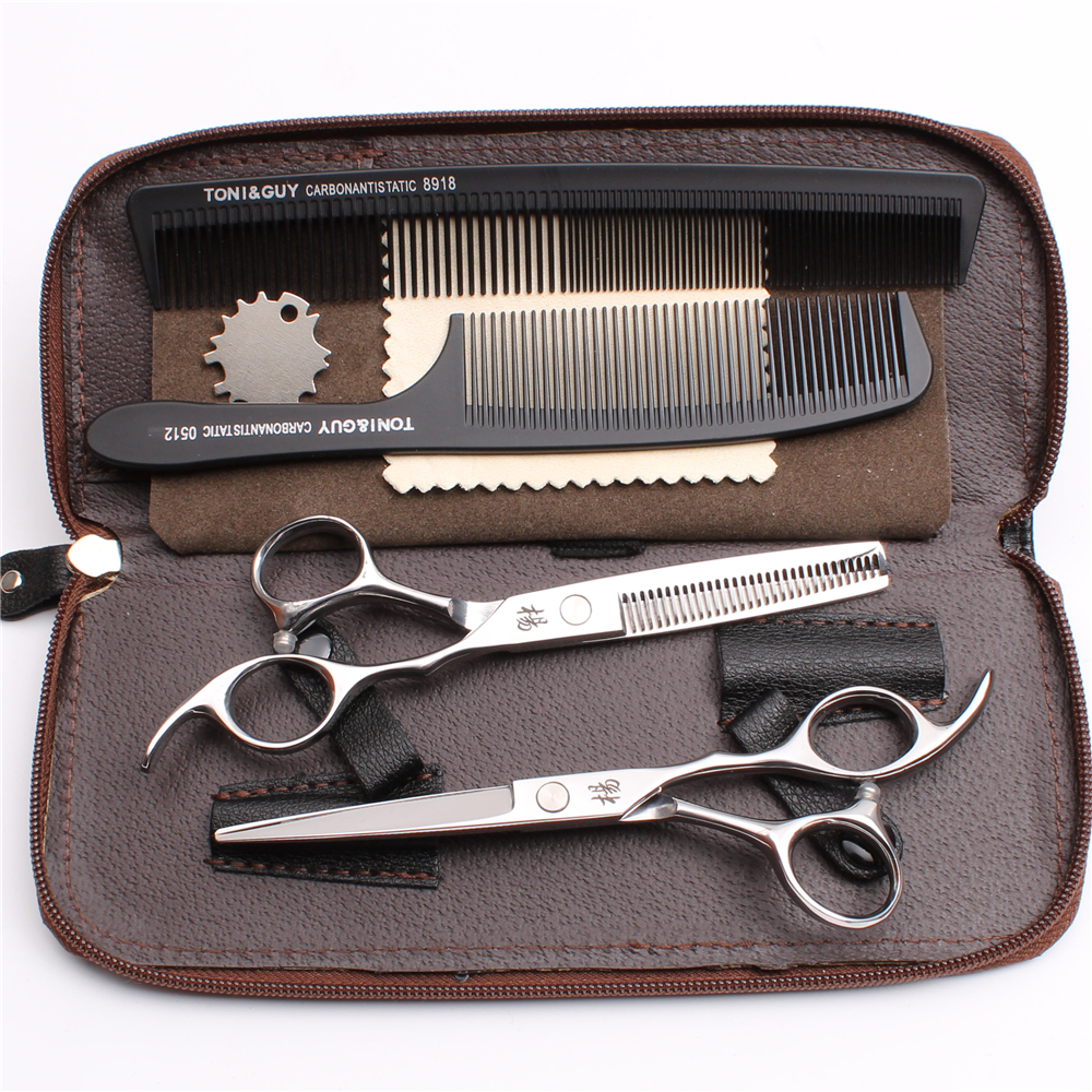 4Pcs 6" 17.5cm Japan 440C Hairdressing Scissors Cutting+ Thinning Scissors Add 2 Combs Professional Human Hair Scissors Salon Styling Tools
4Pcs 6" 17.5cm Japan 440C Hairdressing Scissors Cutting+ Thinning Scissors Add 2 Combs Professional Human Hair Scissors Salon Styling Tools