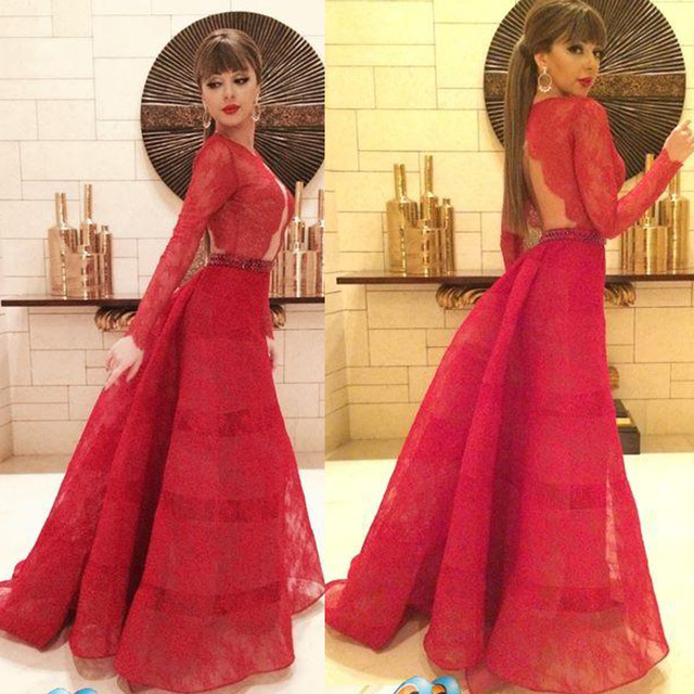 Singer Myriam Fares Red Carpet Celebrity Dresses Long Sleeves Backless Jewel Neck A Line Floor Length Evening Party Gowns, Silver
Singer Myriam Fares Red Carpet Celebrity Dresses Long Sleeves Backless Jewel Neck A Line Floor Length Evening Party Gowns, Silver