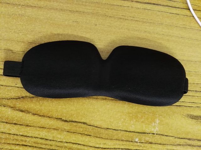 500pcs/lot Free Shipping Black Travel Sleep 3D Eye Mask Cover Sponge Eye Patch Sleeping Mask No nosewing